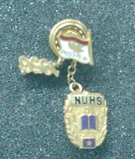 10K NSGW Enameled Membership Pin - Native Sons of the Golden West NUHS Lot picture