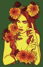 Poison Ivy by Jenny Frison FRAMED 12x16 Art Print DC Comics Poster picture