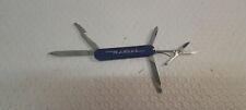 VICTORINOX EXECUTIVE blue  SWISS ARMY KNIFE--See Pics Damage to scissors spring picture
