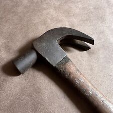 VINTAGE BRADES 1713 CLAW HAMMER WOODEN HANDLE TOOL MADE IN ENGLAND picture