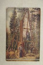 c148 Vintage Postcard Drilling for Iron Ore Northern Minnesota  picture