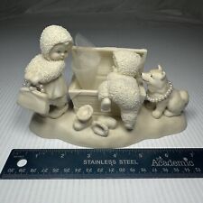 Department 56 Snowbabies LOOKING FOR GRANDMA'S TREASURES No Box Needs Cleaning picture