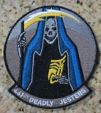 F-35 FLIGHT TEST SQUADRON 461st DEADLY JESTERS QUEEP SLAYER PATCH WOW picture