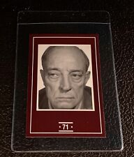 Buster Keaton Card 1991 Face To Face Guessing Canada Games Actor Stunts Rare picture