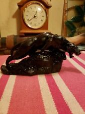 vintage black panther figurine picture