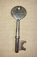 Vintage US Property DI Silver Skeleton Key Lock Military? Locker Antique 1149 AT picture
