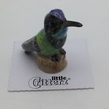 Eugene Magnificent Hummingbird Figurine Realistic Miniature Porcelain picture
