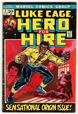 LUKE CAGE HERO FOR HIRE #1 (1972) 1ST APPEARANCE AND ORIGIN GVG picture