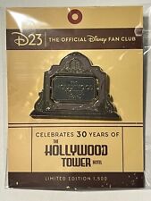 D23 Exclusive Hollywood Tower Hotel 30th Anniversary Flip Pin +Twilight Zone NEW picture