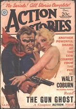 Action Stories 1929 December.       Pulp picture