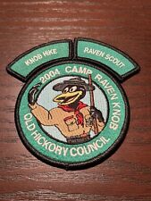 2004 Camp Raven Knob Old Hickory Council Hike Raven Boy Scout Segment Patch BSA picture