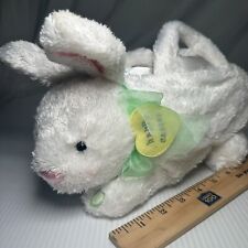 Hallmark Plush White Bunny  Easter Basket Talks Somebody Loves You, Wags tail picture
