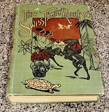Antique 1897 THE SWISS FAMILY ROBINSON Hardcover New Version HODGETTS picture