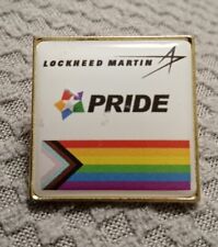 Rare Lockheed Martin Pride Rainbow Hat Vest Lapel Pin picture
