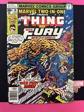 Marvel Two-In-One #26 Marvel Comics The Thing Nick Fury 1977 picture