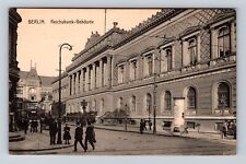 Berlin-Germany, Reichsbank Building, Antique, Vintage Souvenir Postcard picture