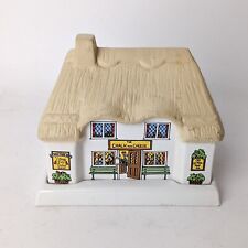 Vtg Wade Staffordshire Village Store Chalk & Cheese Covered Butter Cheese Dish picture