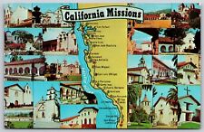 Postcard California Missions chrome P119 picture