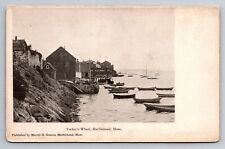 Tucker's Wharf,Marblehead,Mass,Vintage Unposted UB Circa 1905 Postcard picture