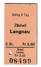 SWITZERLAND      *          Zaziwil    -   Langnau         1990 picture