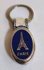 Vintage PARIS / EIFFEL TOWER Souvenir Keychain / Key Fob picture