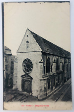 Vintage Nancy France Chapelle Ronde Church Postcard P124 picture