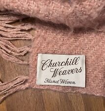 Churchill Weavers Hand Woven Rose Vintage Blanket, good condition, approx  66x48 picture