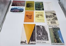 National Park Service Department of Interior Pamphlet Brochure Map Lot 11 Count picture