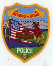 PENNSYLVANIA PA ATHENS BORO POLICE NICE SHOULDER PATCH SHERIFF picture