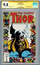 1986 Thor #373 CGC SS 9.4 SIGNED Walt Simonson ~ Anniversary Frame Cover Art picture