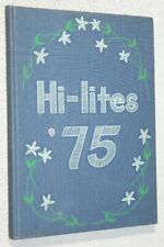 1975 Hilltop High School Yearbook West Unity & Alvordton Ohio OH - Hi-Lites 75 picture
