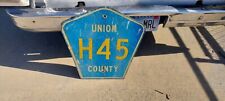 Vintage Iowa Highway H45 Union County Road Sign Reflective 24x24 picture
