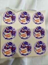 Vintage 80’s Trend Scratch & Sniff Glossy “MIGHTY FINE” Sticker  Sheet -9 total picture