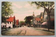 Washington Street, Whitman, MA Massachusetts 1907 Postcard (#8166) picture