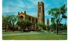 Vintage 1953 Rockefeller Memorial Chapel University Chicago IL Postcard picture