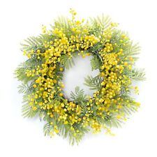 Melrose Fern and Mimosa Wreath 27