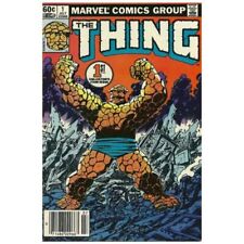 Thing #1 Newsstand  - 1983 series Marvel comics NM minus [u` picture