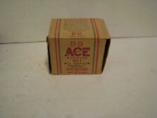 VINTAGE B-D ACE BANDAGE IN BOX 1950'S 2 1/2 INCHES WIDE W / CLIP PAPERWORK picture