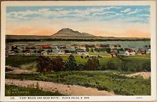 Black Hills Fort Meade Bear Butte South Dakota Antique Postcard c1920 picture