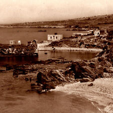 Vintage 1950s RPPC Port Byblos Jebail Lebanon Postcard picture