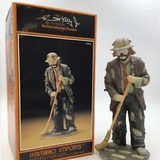 Flambro Emmett Kelly Jr. In The Spotlight Hobo Signature Collection Figurine picture
