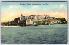 1950s El Morro San Juan Puerto Rico Caribbean Vintage Postcard picture