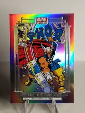 2022 Upper Deck Marvel Platinum Thor Iconic Covers Rainbow picture