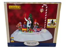 Lemax Christmas Toy On Parade Retired #64495 Elf Animated Working 2006 Holiday picture