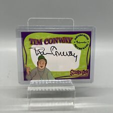 Scooby Doo Mysteries & Monsters A2 Tim Conway autograph card Nice picture