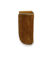 MF Western Nocona Small Leather Knife Sheath Cowhide Accent picture