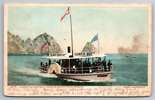 Glass Bottom Power Boat Cleopatra Santa Catalina Island California 1906 Postcard picture