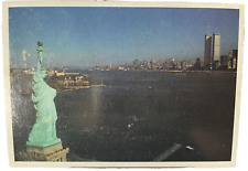 Statue of Liberty Twin Towers New York NY Lee Iacocca Kaplan 1983 Signature picture