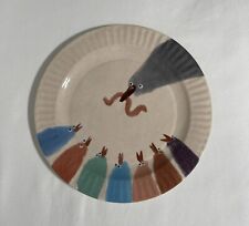 Holly Frean Chicken Plates No 5 Plate 8.5” Anthropologie picture