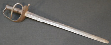 Revolutionary War - Early 19th C. Navy Boarding Cutlass American Iron Forge Made picture